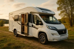 camping car benimar nature fin de journee