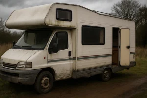 camping car endommage mauvais etat humidite bosses