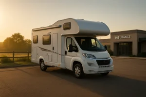camping car stationne assurance matin calme