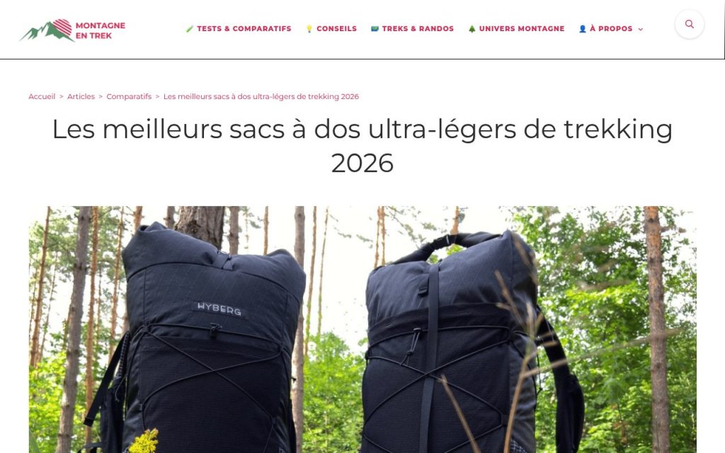 montagne en trek